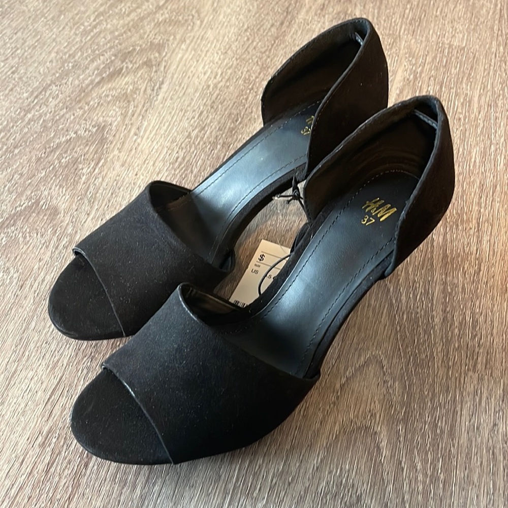 H&M black heels